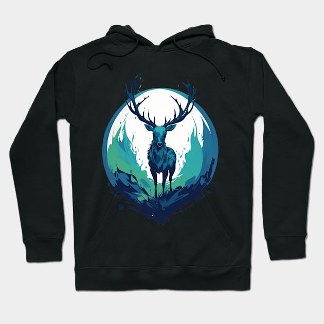 Art Of Deer Hoodie by josepkadal